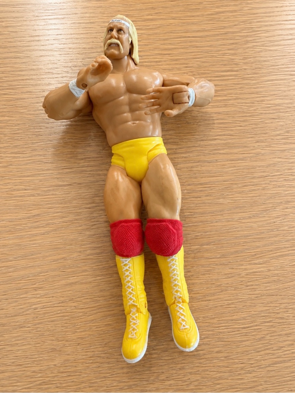 Vintage 2003 Hulk Hogan Jakks Pacific Collectible Wrestling Action Figure WWE WW